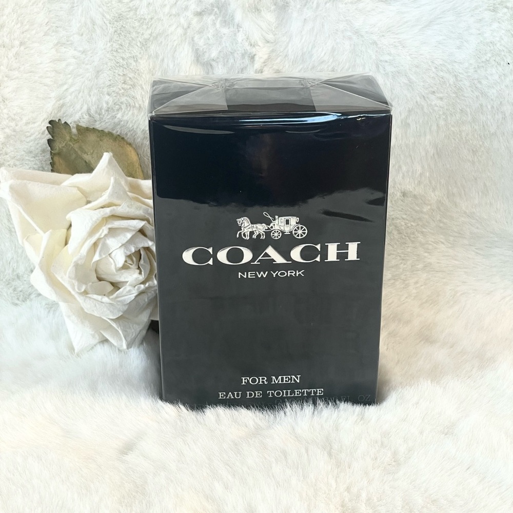 New with tag COACH FOR MEN 3.3f oz Masculine yet refined fragrance New unsealed
